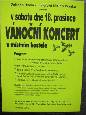 V�no�n� koncert v kostele - foto Jana Haltufov�