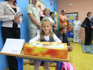 Interi�r budovy v nov�m �koln�m roce