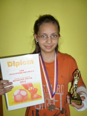 Na�e slavn� fotbalistka - Hana Horv�thov� z Prasku