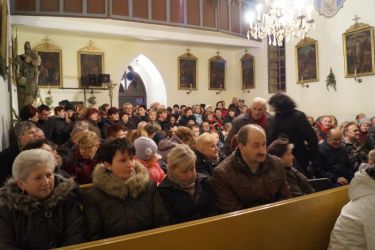 Koncert v kostele - prosinec 2015, foto: Michael Kapr�l