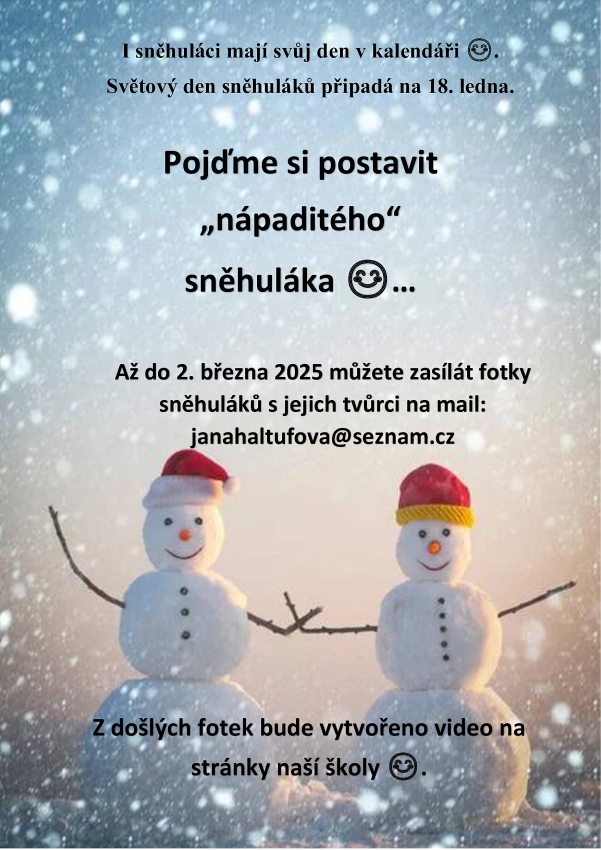 Postav si snhulka - sout