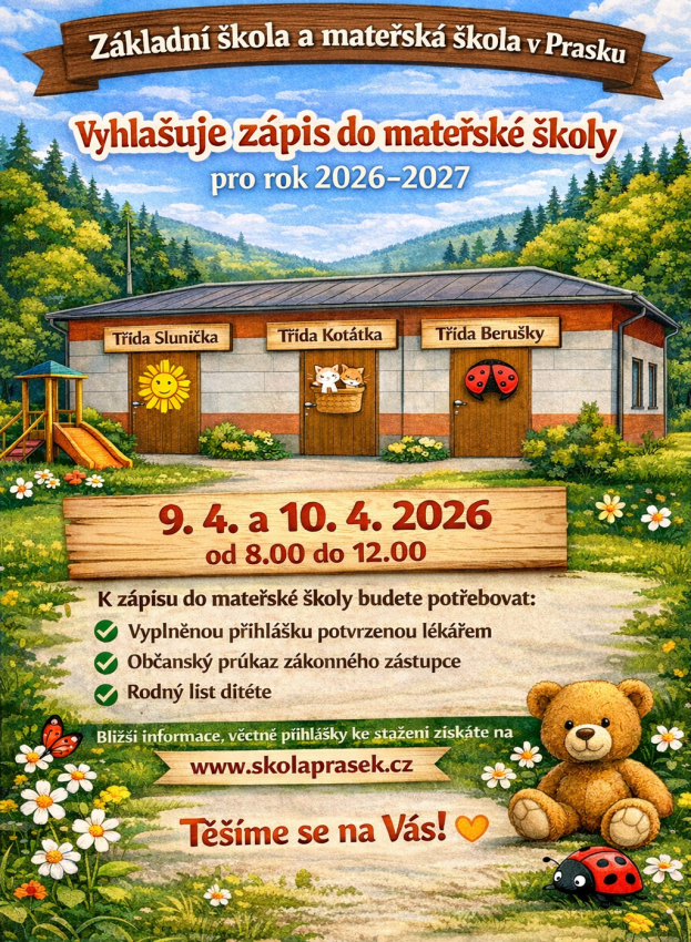 Z�pis do M� 2026/2027